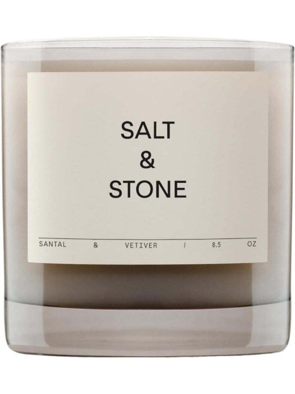 Coconut & Soy Blend Scented Candle - Santal & Vetiver, 8.5 oz, Relaxing
